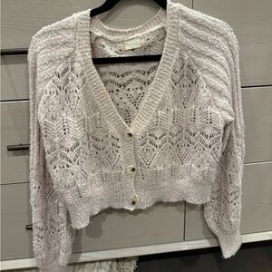Cream cardigan